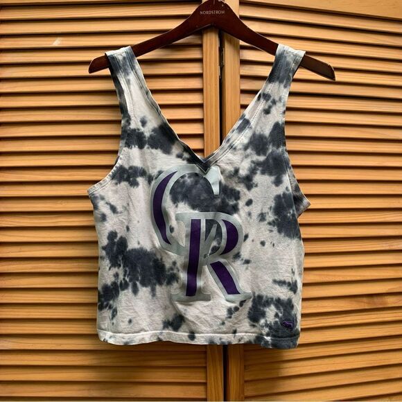 PINK Victoria Secret Colorado Rockies Tank Top Small - Picture 1 of 5